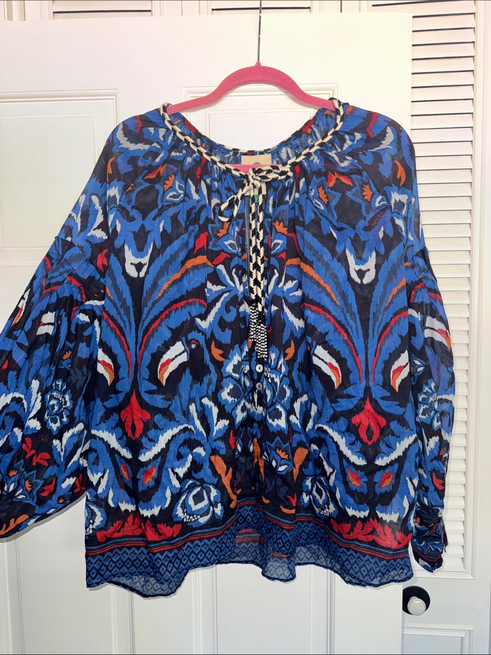 Farm Rio Long Sleeve Blouse L